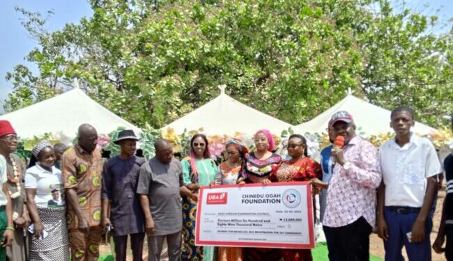 Chinedu Ogah Foundation Pays N16 Million for Indigent Students' Exam Registration in Ebonyi